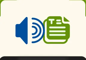 AI extension — Speech to Text